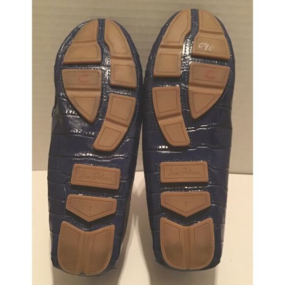 SAM EDELMAN FILLY PENNY LOAFER MOCCASIN  COBALT 8 - Picture 7 of 9